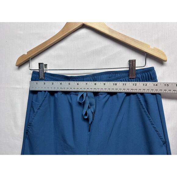 Adar Women’s Scrub Set Caribbean Blue XS Loose Fit Straight Leg - Picture 7 of 9